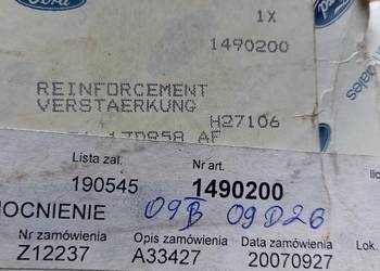 1490200/7S71-17D958-AF Wzmocnienie zderz.prawe Mondeo 2007