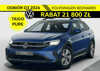 Volkswagen Taigo Nowa wersja Pure! 1.0 TSI 116 KM DSG