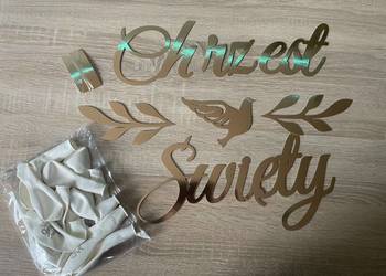 Zestaw dekoracji na chrzest