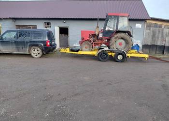 Laweta przyczepa z kwitem