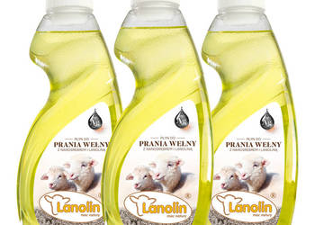 Płyn do prania wełny merino z lanoliną i nanosrebrem LANOLIN 3000 ml