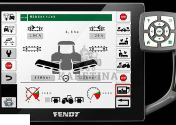 Fendt Varioterminal Isobus - Fendt Smart Farming Monitor - Wyświetlacza