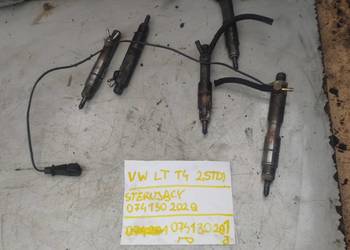 VW T4 LT 2,5 TDI wtrysk sterujący 074130202Q Wtryskiwacz 074130201J