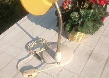 Lampa na biurko z lat PRL.