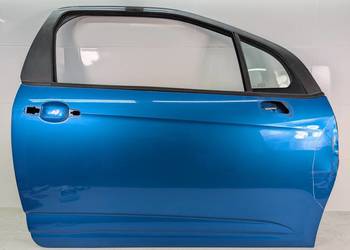 DRZWI PRAWE NIEBIESKIE CITROEN DS3 ORYGINALNE