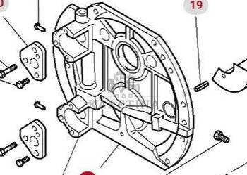 Massey Ferguson 7516 Pokrywa Układu Napędowego CZĘŚCI 3796359M7