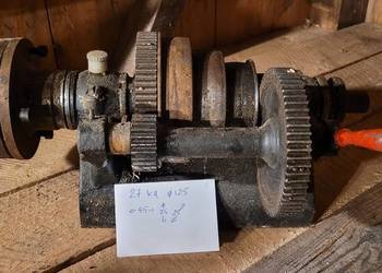 Stary wrzeciennik plus uchwyt 125mm