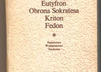 UCZTA EUTYFRON OBRONA SOKRATESA KRITON FEDON - PLATON