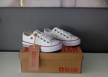 Białe dziecięce trampki Big Star rozmiar 28