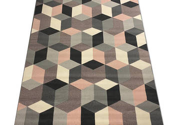 DYWAN 140X200 NEW IDEA 3D GB35 GĘSTY WŁOS UNIWERSALNY RÓŻNE WYMIARY