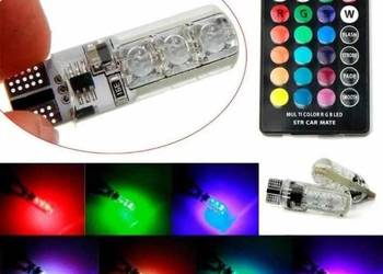 2 Żarówki na pilota W5W T10 LED
