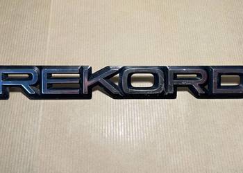 Logo OPEL RECORD E napis