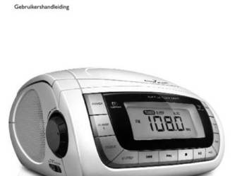 Radio odtwarzacz CD Philips AJ3915/05  clock