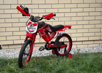 Rowerek 16 cali cross czerwony lub zielony