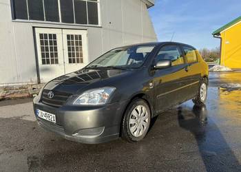 Toyota corolla 1.4 benzyna, manualna skrzynia, niski przebieg, zadbana