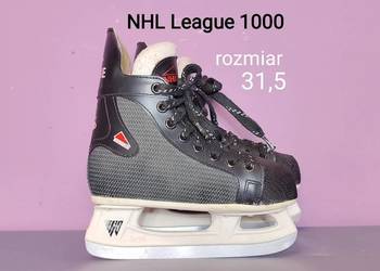 Łyżwy NHL dziecięce - hokejowe  - rozmiar 31,5 - 20 cm [#63]