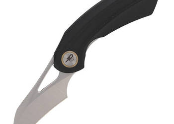 Nóż składany Bestech Bihai Black G10, Stonewashed/Satin 14C28N by Ostap He…