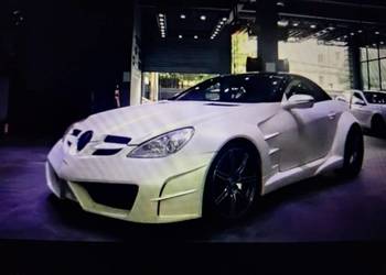 Zestaw szerokiej zabudowy Mercedes Slk r171