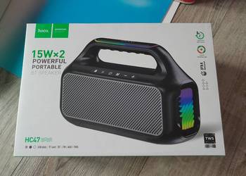 Przenośny głośnik Hoco HC47 Delight Bluetooth 30W z podświetleniem RGB