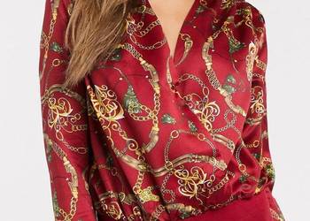 BRAVE SOUL BORDOWE BODY DLA WYSOKICH PRINT 38 M