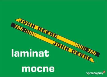 naklejki john deere 755