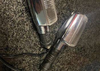 SUZUKI GSX 750-F Kierunkowskazy chromowane prawy lewy komplet