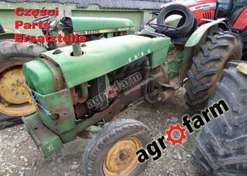 John Deere 2030 części, skrzynia biegów, silnik
