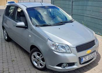 Chevrolet Aveo, 1.4Pb 101km, alu, klimatyzacja, USB,AUX, multikierownica