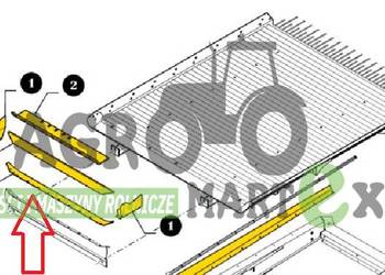 87624749, 84454820, 84111775 USZCZELKA GUMOWA CNH