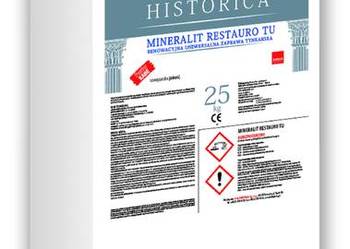 TYNK MINERALIT RESTAURO TU KABE zasolone, zawilgocone mury