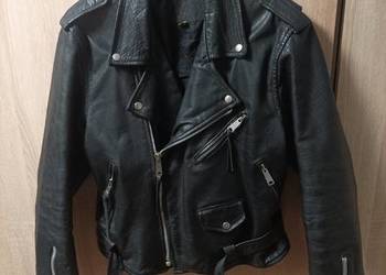 Kurtka motocyklowa skórzana S