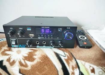 Amplituner AK55 Bluetooth 5.0 Home Audio, 2.0 kanałów z pilotem