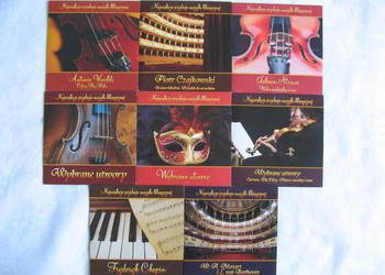 Największe przeboje muzyki klasycznej - 8 płyt CD