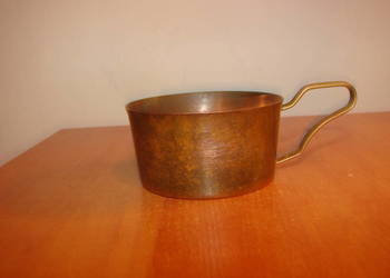 miedziana filiżanka