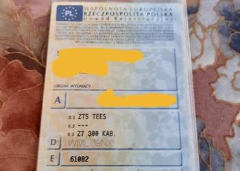 Sprzedam dokumenty od ciągnika ZTS 300 KAB