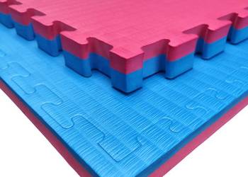 Mata piankowa puzzle 4cm 1x1m do sportów walki ćwiczeń MMA Judo Aikido