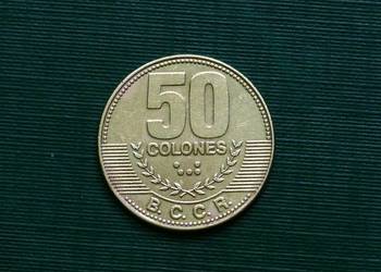 KOSTARYKA - 50 colonów, 2012r