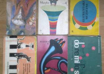 Książki 6 sztuk Muzyka