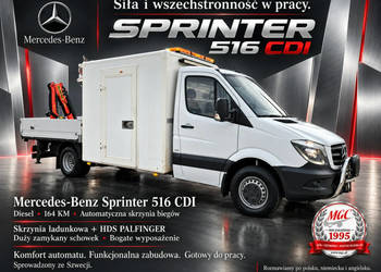 Mercedes Sprinter 516 Aut. Mercedes-Benz Sprinter 516 / AUTOMAT / SKRZYNIA…