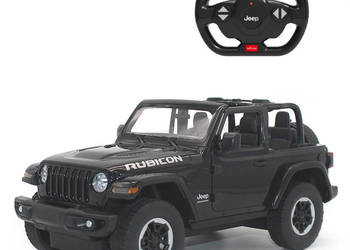Jeep Wrangler JL R/C skala 1:14 Rastar 79400  samochód sterowany czarny