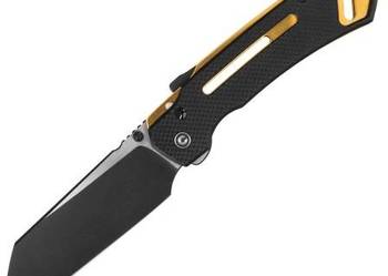 Nóż składany Civivi Buster FG Black G10, Black Stonewashed/Satin Nitro-V by