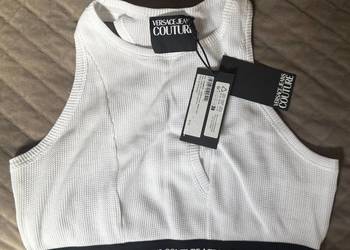 Biały Top Versace Jeans Couture