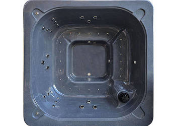 JACUZZI OGRODOWE KWADRO 5-6 OSOBOWE Całoroczne, jakuzi z podgrzewaczem 3kW