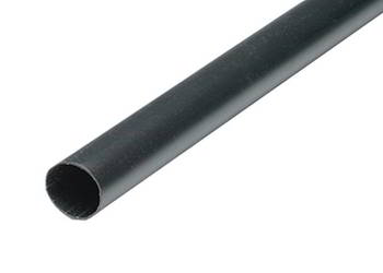 rurka termokurczliwa 101,6mm 1m cienka czarna