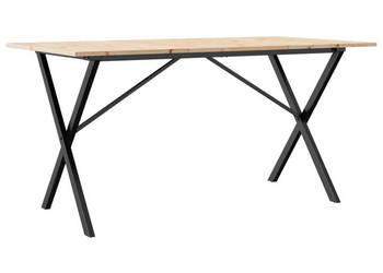 Stół jadalniany z nogami w kształcie litery X 160x80x75 cm WM-3282699