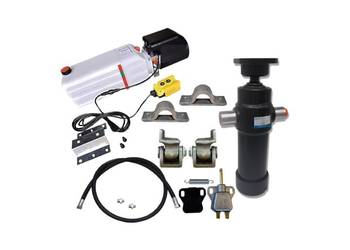 Zestaw hydrauliczny wywrotu 2,5 metra 3 str 700 zawiasy[7157