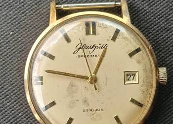 Zegarek złoty glasshutte