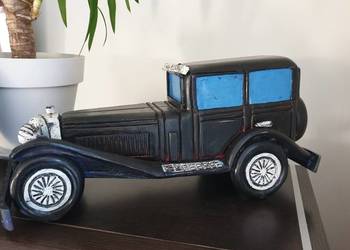 Auto Drewniane Duży Model