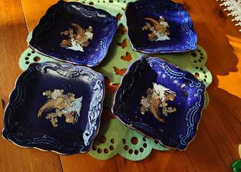 Talerzyki ceramika ręcznie malowana