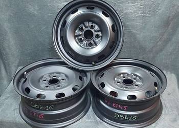 DBB16. Felga stalowa (2szt.) 6Jx14CH ET45 5x100 CH: 54,1